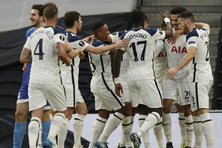 Tottenham im Europa-League-Achtelfinale