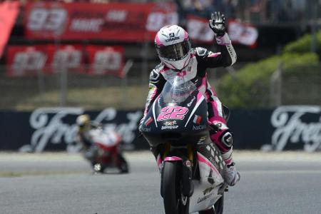 Carrasco zurück auf der Rennstrecke: 