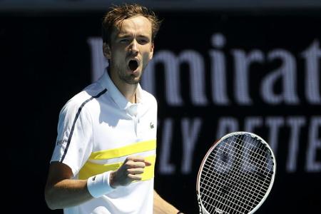 Australian Open: Medwedew ohne Mühe
