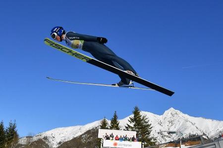 Skispringerin Vogt nach Knieproblemen zurück im Weltcup