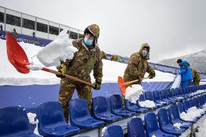 Alpine Ski-WM: Kombination der Frauen wegen Schneefalls abgesagt