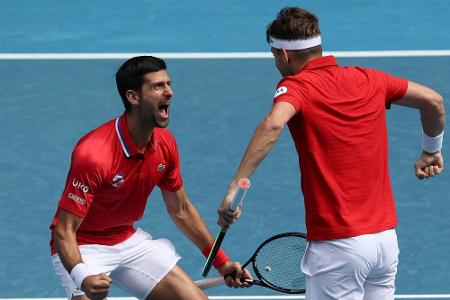 ATP Cup: Djokovic führt Serbien zum Sieg - Nadal zwickt der Rücken