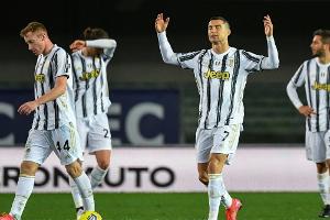 Ronaldo trifft, Juve patzt: Titelchancen schwinden weiter