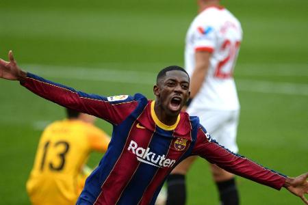 Ex-Dortmunder Dembele trifft für Barca in Sevilla