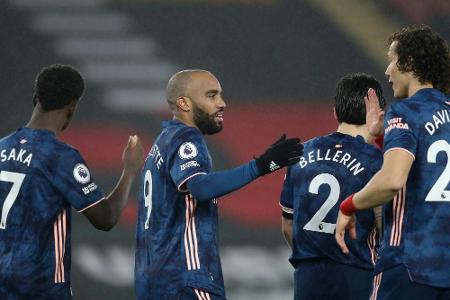 Rückspiel zwischen Arsenal und Benfica in Piräus