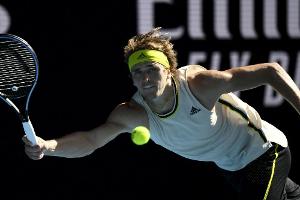 Zverev erreicht Achtelfinale in Melbourne
