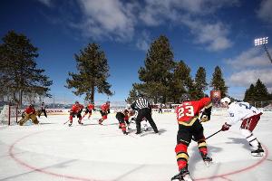 Nach achtstündiger Unterbrechung: Colorado gewinnt Freiluftspiel am Lake Tahoe