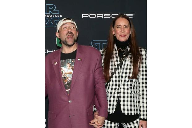 Regisseur Kevin Smith (hier mit seiner Frau Jennifer) wäre 2018 fast gestorben, als er einen Infarkt erlitt. Im Nachhinein s...