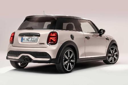 Mini (2021) Facelift: Neue Front und funky Mehrfarb-Dach