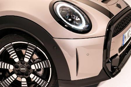 Mini (2021) Facelift: Neue Front und funky Mehrfarb-Dach