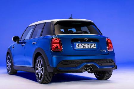 Mini (2021) Facelift: Neue Front und funky Mehrfarb-Dach