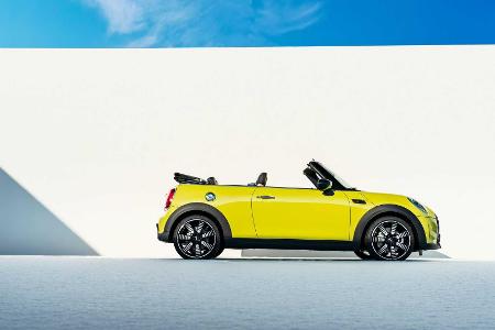 Mini (2021) Facelift: Neue Front und funky Mehrfarb-Dach