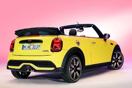 Mini (2021) Facelift: Neue Front und funky Mehrfarb-Dach