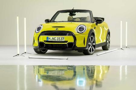 Mini (2021) Facelift: Neue Front und funky Mehrfarb-Dach