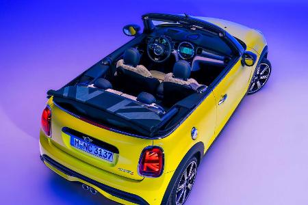 Mini (2021) Facelift: Neue Front und funky Mehrfarb-Dach