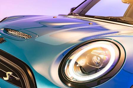 Mini (2021) Facelift: Neue Front und funky Mehrfarb-Dach