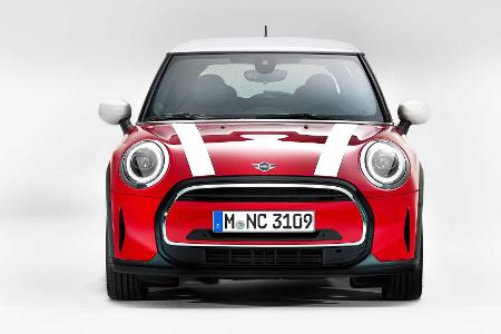 Mini (2021) Facelift: Neue Front und funky Mehrfarb-Dach
