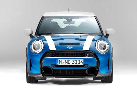 Mini (2021) Facelift: Neue Front und funky Mehrfarb-Dach
