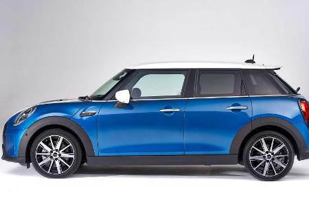 Mini (2021) Facelift: Neue Front und funky Mehrfarb-Dach