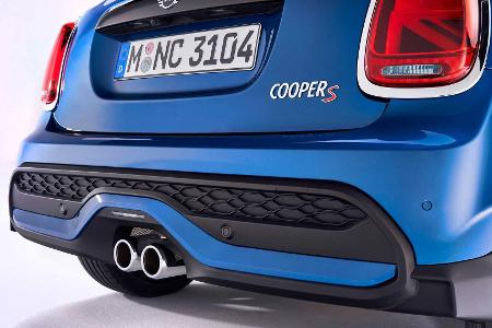 Mini (2021) Facelift: Neue Front und funky Mehrfarb-Dach