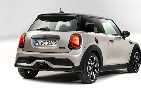 Mini (2021) Facelift: Neue Front und funky Mehrfarb-Dach