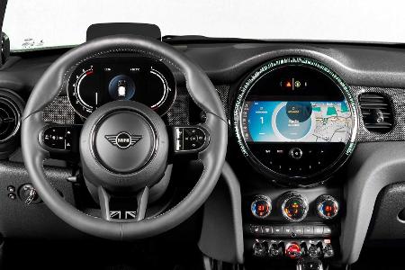 Mini (2021) Facelift: Neue Front und funky Mehrfarb-Dach