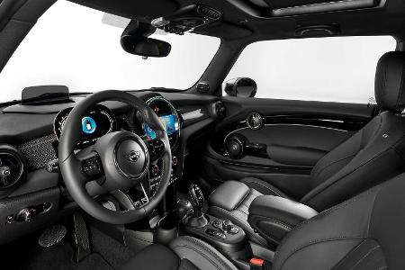 Mini (2021) Facelift: Neue Front und funky Mehrfarb-Dach