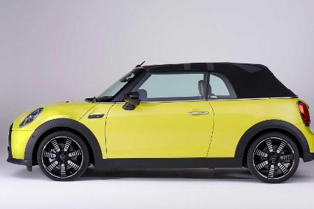 Mini (2021) Facelift: Neue Front und funky Mehrfarb-Dach