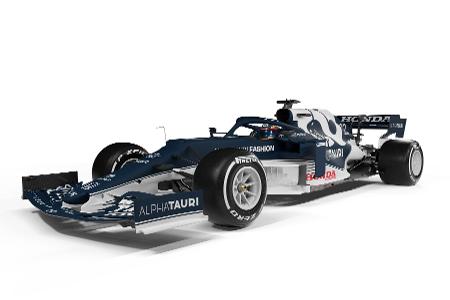 So sieht der neue AlphaTauri AT02 für die Formel-1-Saison 2021 aus