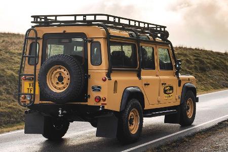 Land Rover Defender Works V8 Trophy: Camel lässt grüßen