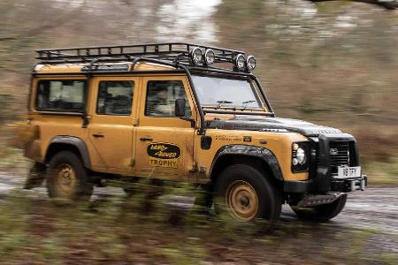 Land Rover Defender Works V8 Trophy: Camel lässt grüßen
