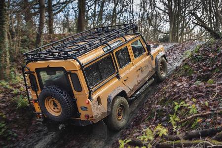 Land Rover Defender Works V8 Trophy: Camel lässt grüßen