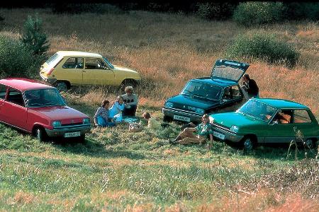 Renault 5: Die Modellgeschichte in Bildern