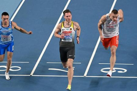 Kranz gewinnt EM-Silber über 60 m