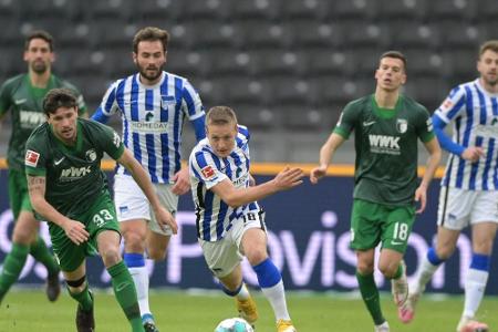 Hertha BSC gelingt Befreiungsschlag gegen Augsburg