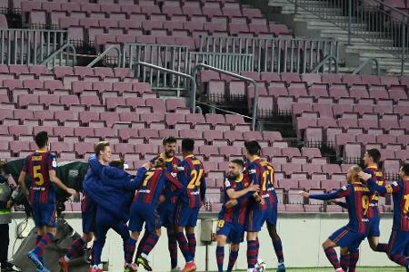 Pique als Retter: Rekordsieger Barca im Pokalfinale