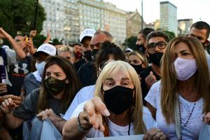 Protestmarsch der Maradona-Fans: "Sie haben ihn getötet"