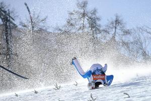 Skispringen: Horrorsturz von Daniel Andre Tande aus Norwegen