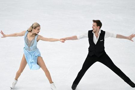 Sinizina/Kazalapow holen WM-Gold im Eistanz - Rang 18 für Müller/Dieck