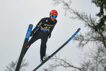 Ein Jahr nach Kreuzbandriss: Skispringer Leyhe zurück auf der Schanze