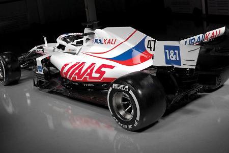 Haas VF-21 - Lackierung - Präsentation - 2021