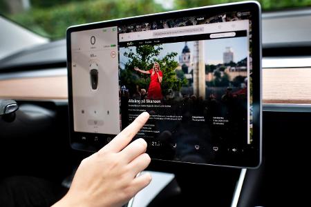Touchscreen Tesla 3
