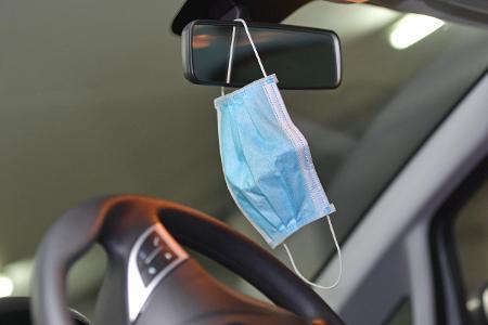 Maske Rückspiegel Auto