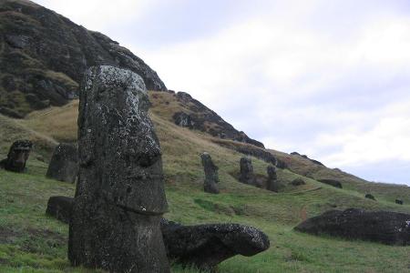 Statuen auf den Osterinseln