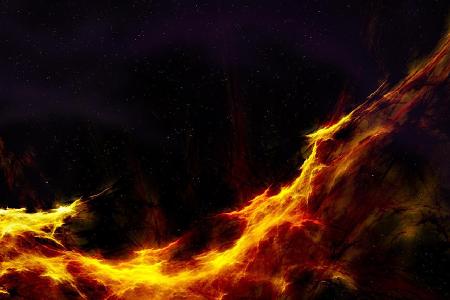 Sonneneruption Nahaufnahme