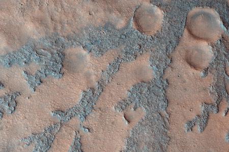 Wassererosion auf dem Mars