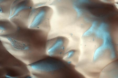 Mars Kohlendioxid Dünen