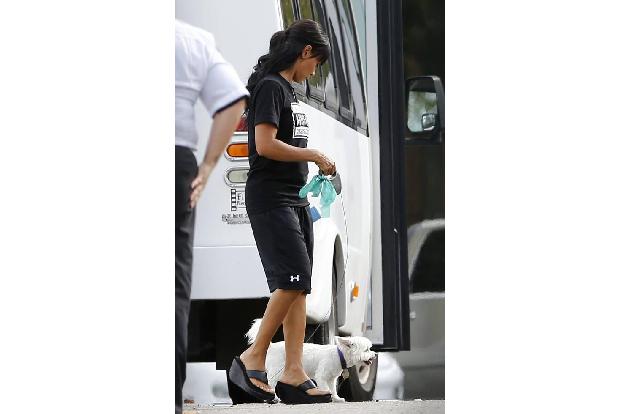 ...Flasche Wasser ist mit dabei, sollte der Hund dann mal Durst bekommen. Wirklich sehr, sehr vorbildlich, liebe Jada! So ko...