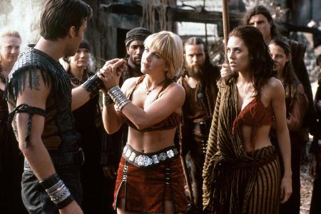 XENA WARRIOR PRINCESS, from left Renee O Connor, Adrienne ...
