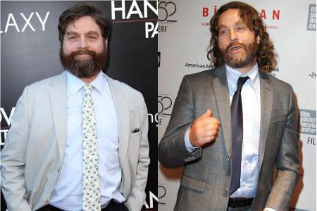 Zach Galifianakis ist kaum wiederzuerkennen
